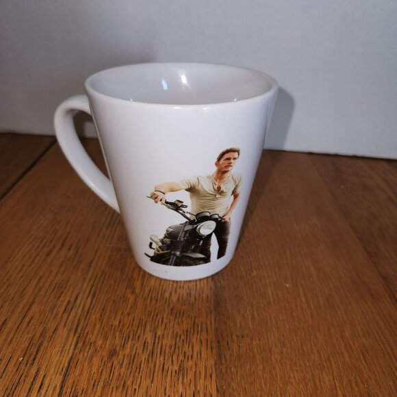 Chris Pratt Coffee Mug Standard Size Jurassic World Picture - Picture 2 of 5